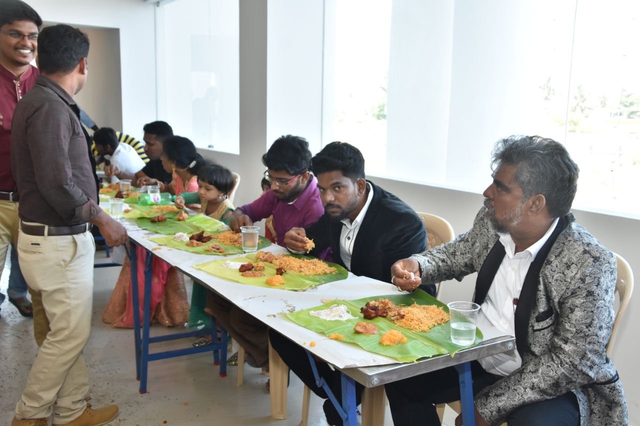 Corporate conference setup at AARNA Mahal